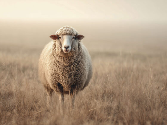 Sheep in a field