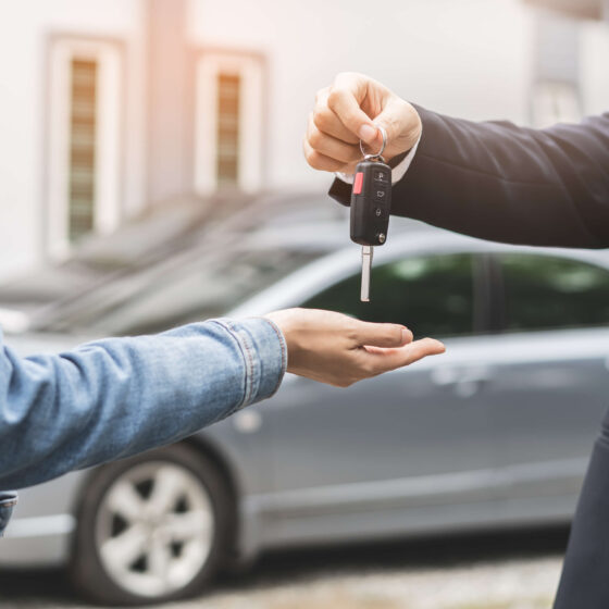 Getting the key to a used car