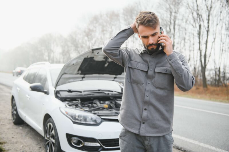 Calling for help when your car breaks down