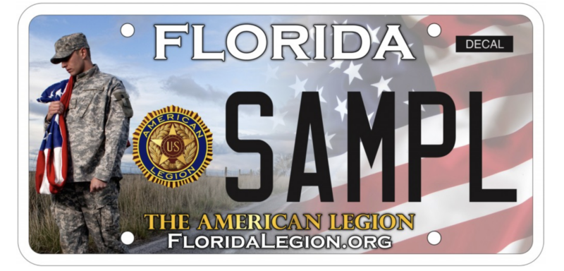 American Legion Florida Specialty Plate