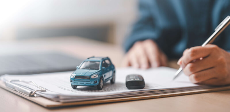 Transfer vehicle title and registration