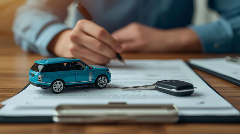 Signing over a vehicle title