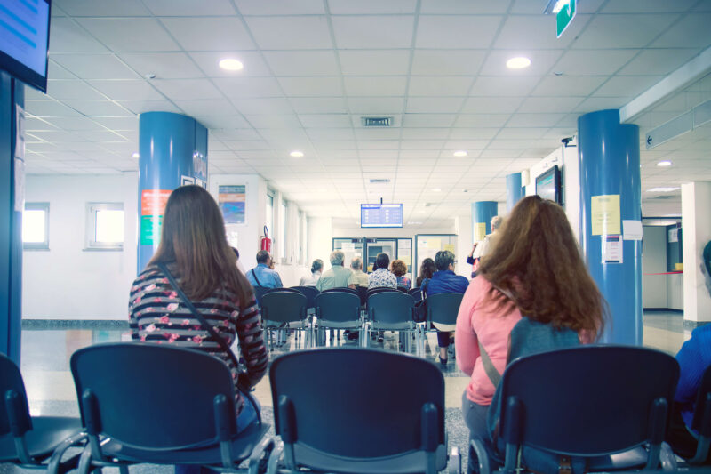 Waiting at the DMV