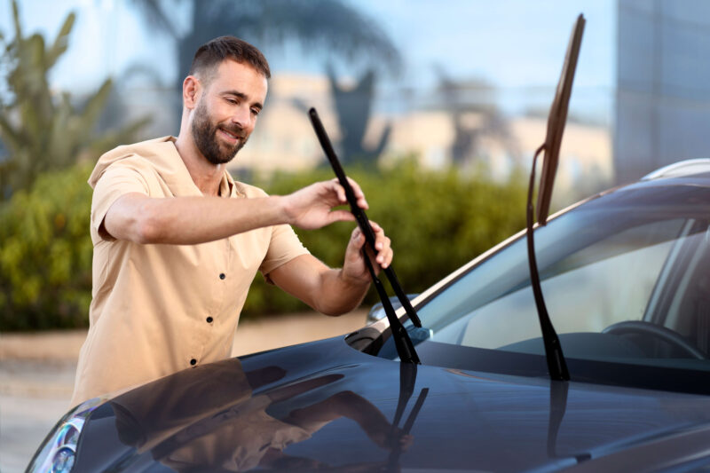Change your windshield wipers regularly