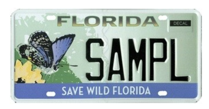Save Wild Florida Specialty Plate