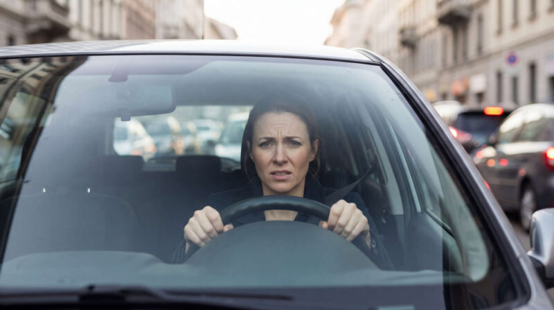 Staying calm in traffic