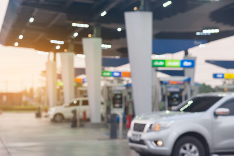 Availability of gas stations
