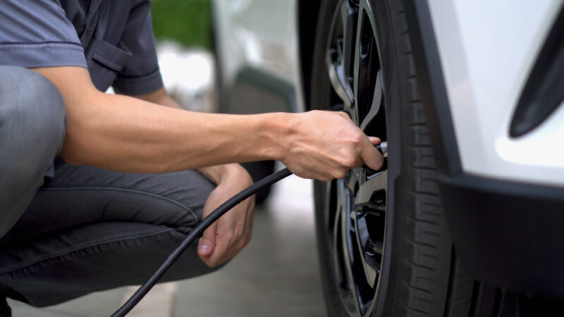 Check tire pressure