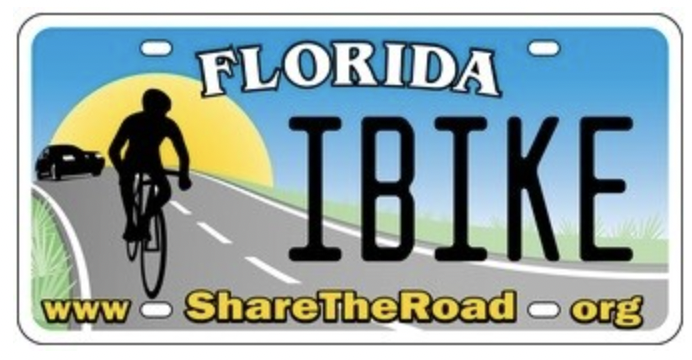 Share the Road Specialty Plate