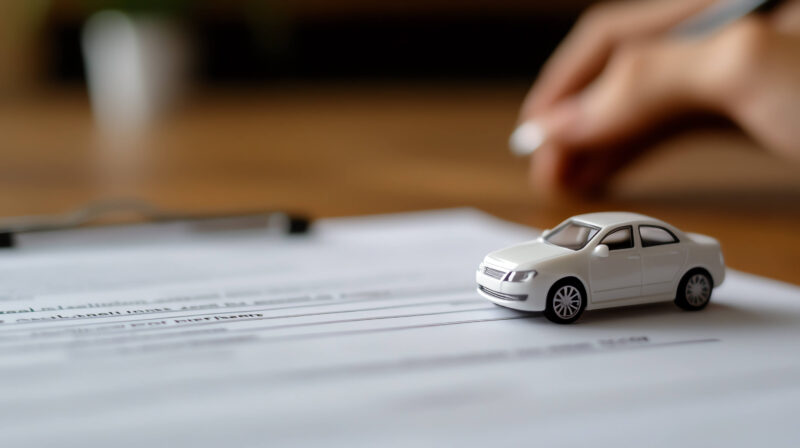 Transfer vehicle title