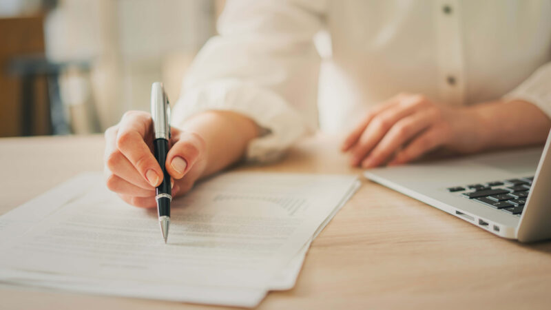 Signing documents