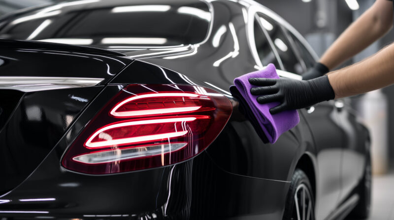 Exterior car detailing