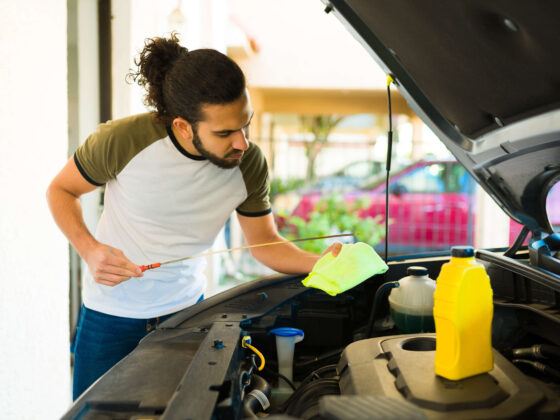 DIY oil check and change